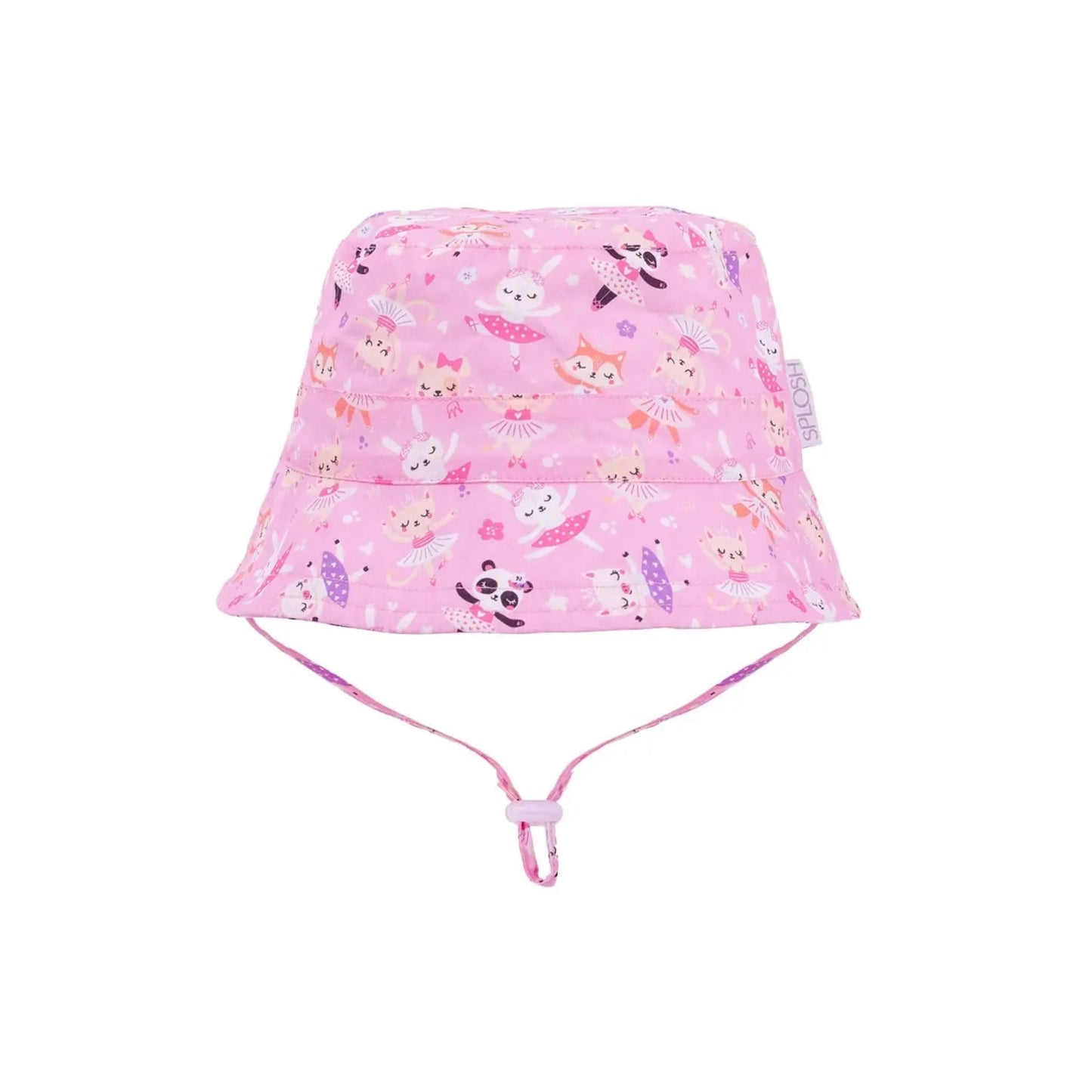 Kids Sun Hat & Wet Bag Set - Ballerina Design