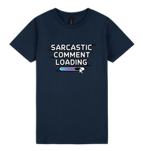 Load image into Gallery viewer, Sarcastic Comment Loading... - DTF Print Slogan Ladies Style Tee

