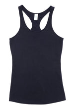 Load image into Gallery viewer, Navy tank top on a white background
