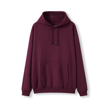 Load image into Gallery viewer, Maroon hoodie on a white background
