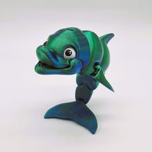 Load image into Gallery viewer, Flexi Factory 3d Printed Articulated Large Size Dolphin
