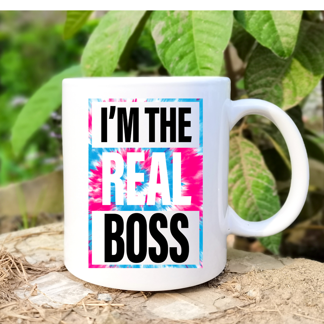 I’m The Real Boss Coffee Mug